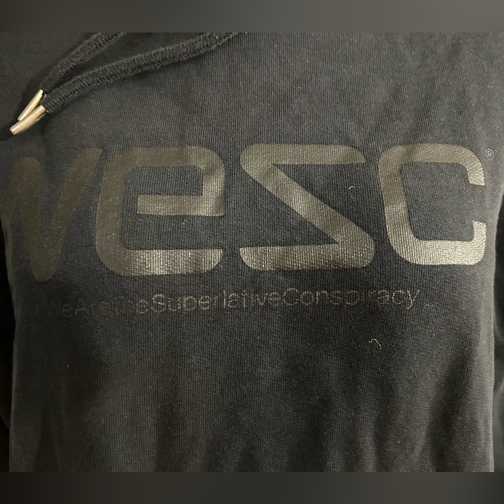 5/25$ Must Buy 5!! Wesc Men's Dark Gray Hoodie Unisex medium large - Picture 3 of 6